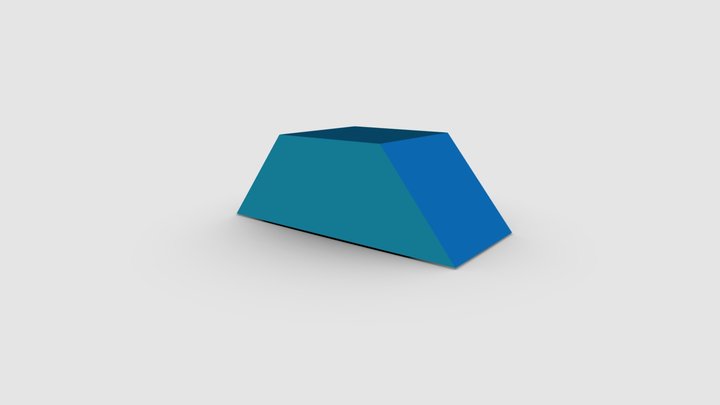 Trapezoidal 3D Model