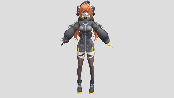 Orphie & Magus ZZZ 3D Model