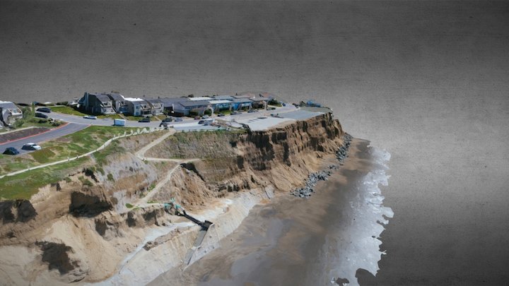 PACIFICA CLIFF HOUSE PIX4D 3D Model