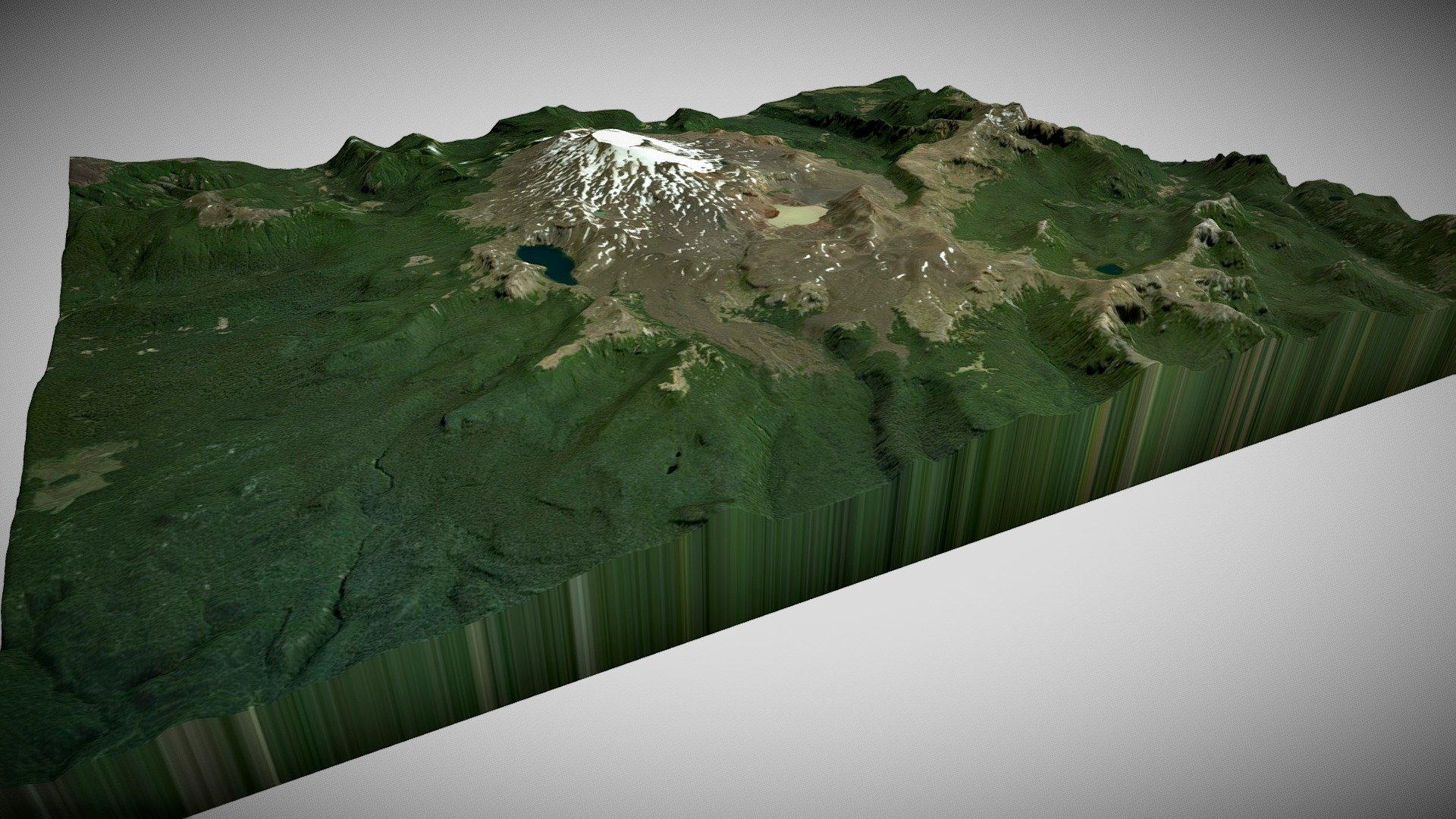 Volcan Quetrupillan 3D - Pucón, Chile