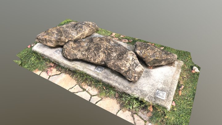 Rocks on Display 3D Model