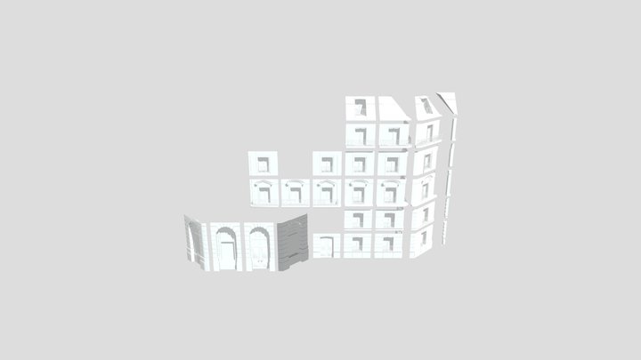 Bâtiment 1 Projet SafeLife 3D Model