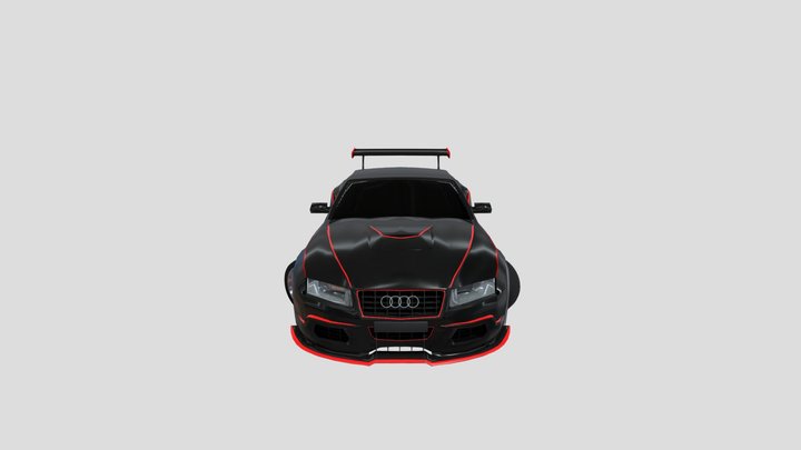 3d Audi Model 3D Model