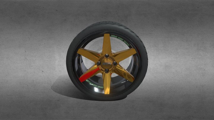 RDS Wheel 3D Model