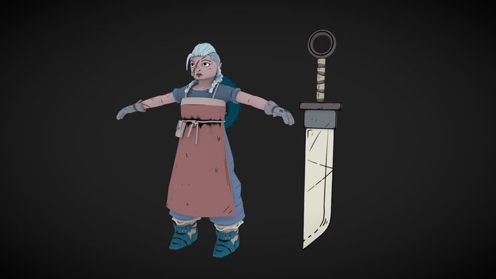 - Bianca - Birdking Fanart 3D Model