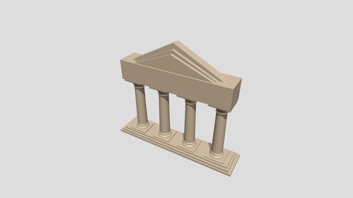 wk3_doric_pillar_zhang_beaumont 3D Model