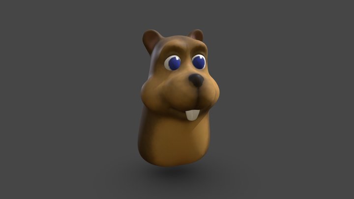 castor 3D Model