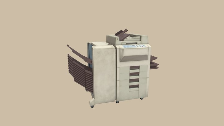 Office Copier 3D Model