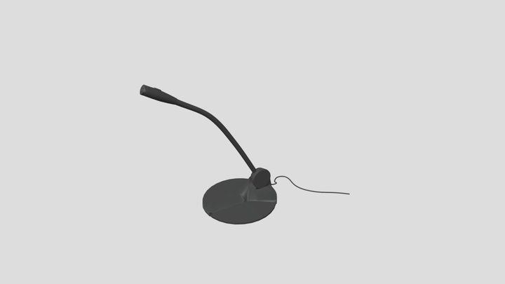 MİKROFON 3D Model