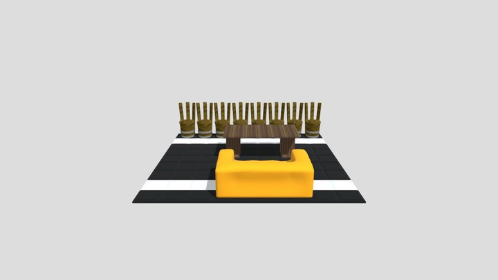 Sofa 3D Model