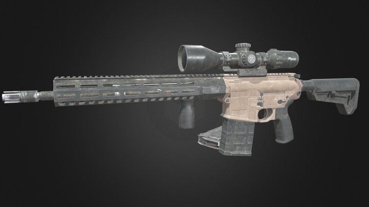 Sig Sauer 716I Thread 3D Model
