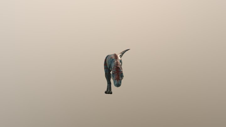 Randaling T- Rex, animated! 3D Model