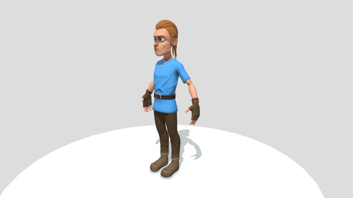 Character Final Packed 3D Model