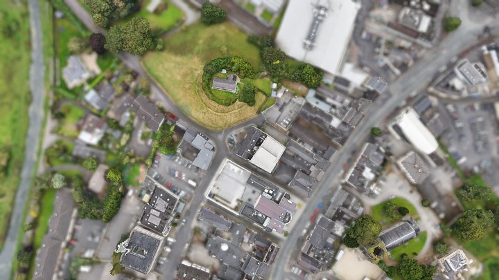 Naas Town Historic Core 3D Model