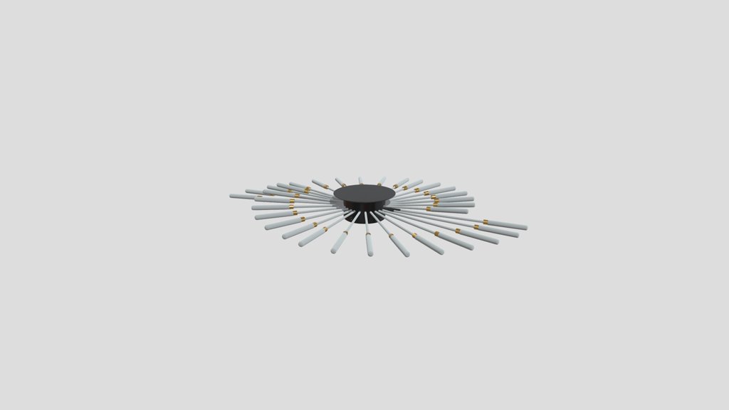 Spiral Ceiling Light 130cmx130cm
