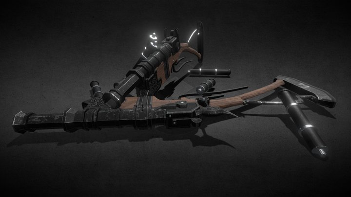 Big Fucking Bacamarte 3D Model