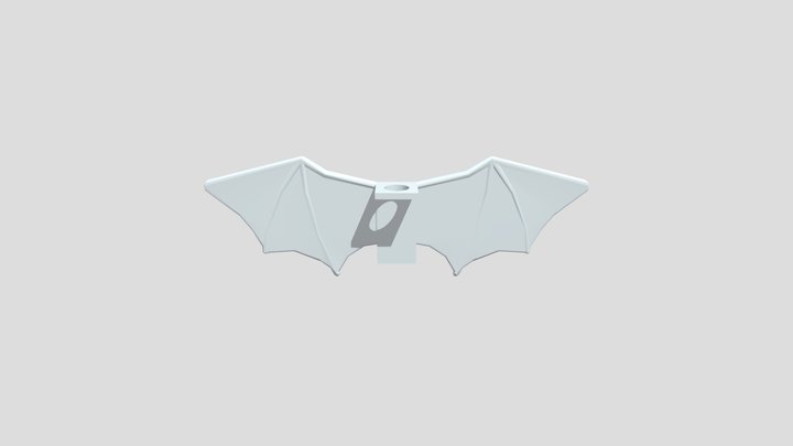 Batman Wings 3D Model