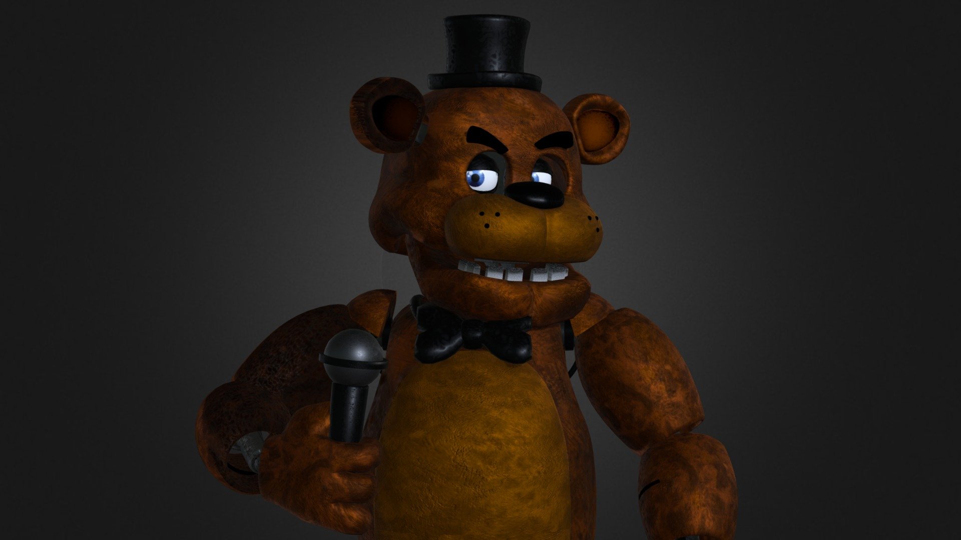 UFMP Freddy Fazbear Update 1 - 3D model by PFGFromYT (@fnafgamerreeeeee ...