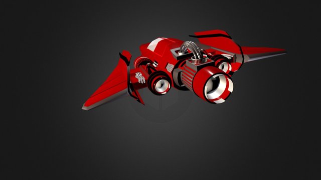 [Wip] Weird sh*** Ship 3D Model