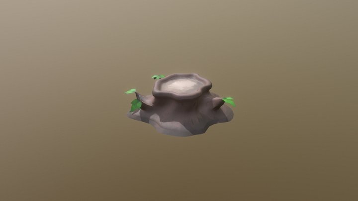 TreeStump 3D Model