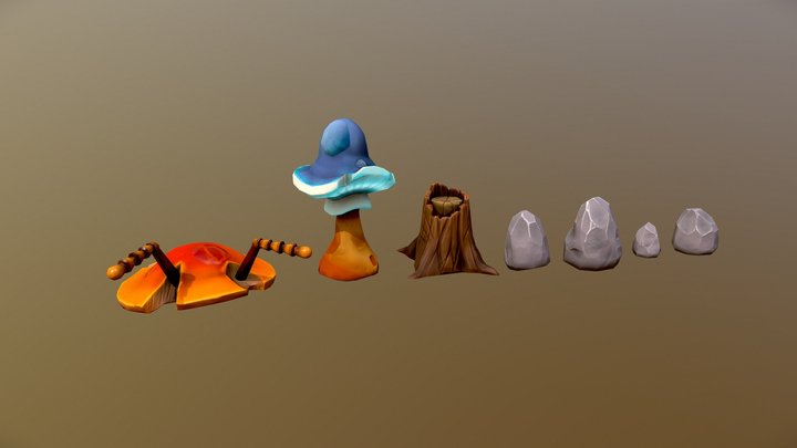 HOTS Styled Props 3D Model