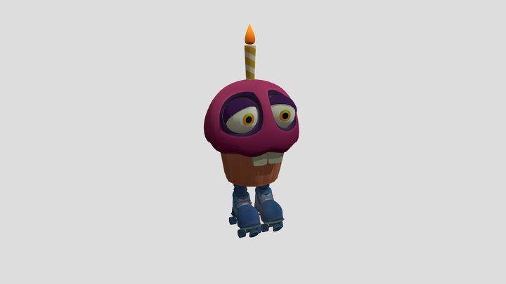 Cupcake Pal [FNaF: Secret Of The Mimic] 3D Model