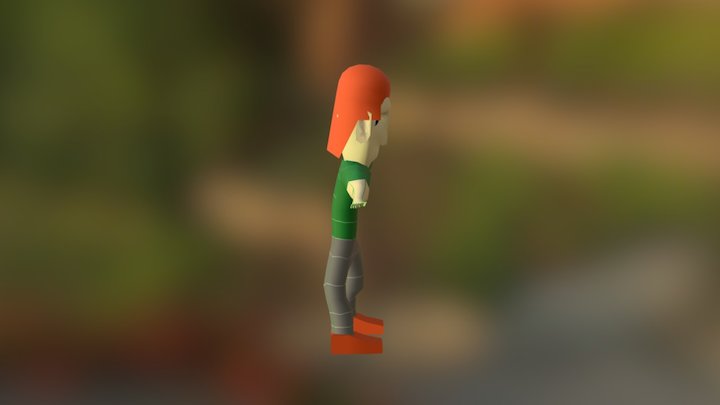 Yamato Ishida Character Only 3D Model