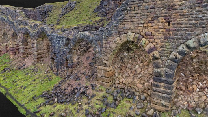 Rosedale Stone Kilns 3D Model