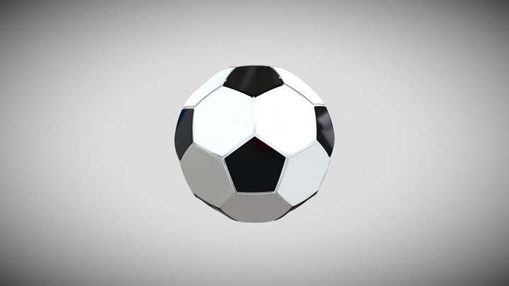 Soccer Ball 3D Model