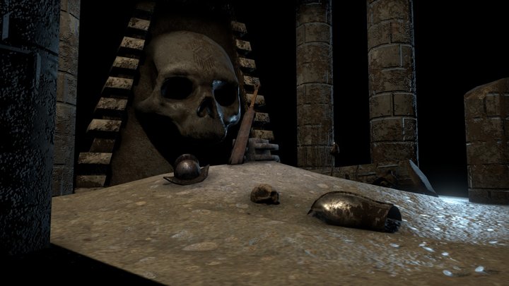 DarkTemple 3D Model