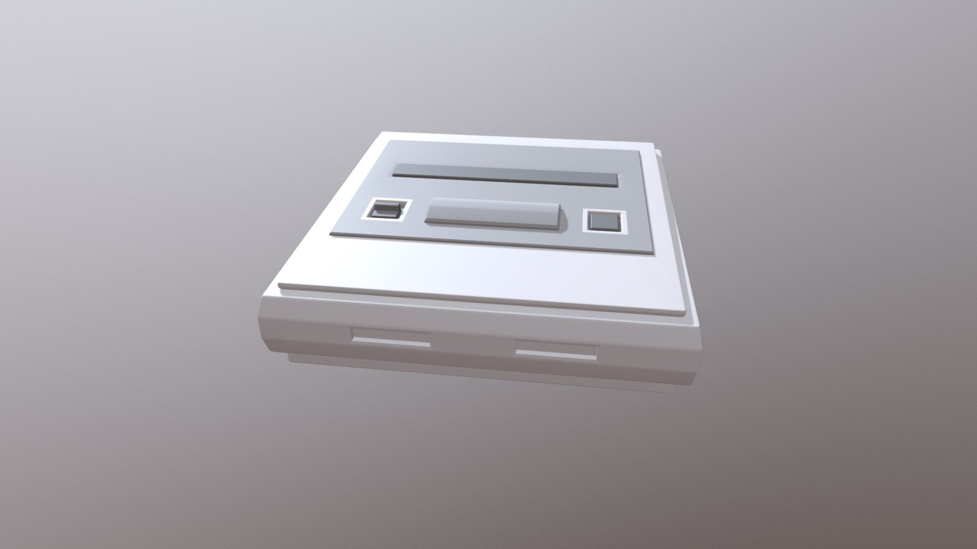 SNES - Download Free 3D model by elouisetrewartha (@etrewartha ...