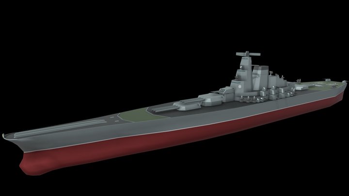 Yamato Aegis (FERISECAT ARMY) 3D Model