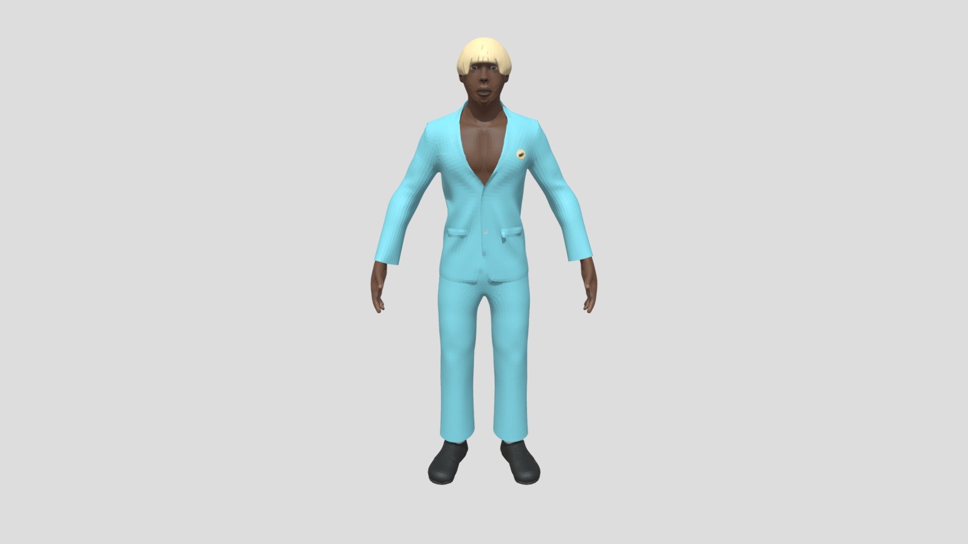 TYLER THE CREATOR IGOR OUTFIT LOW POLY - 3D model by Victor_Molina ...