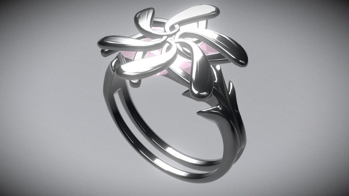 Nenya, Galadriel's Ring 3D Model