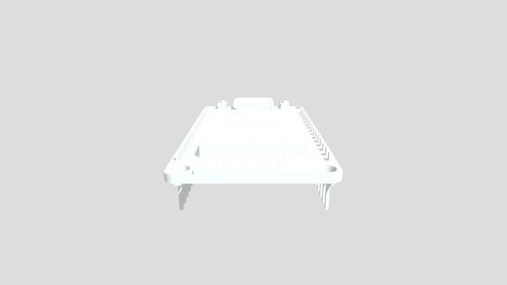 esp32 with header v2 3D Model