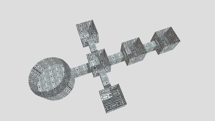 STRMX_cross 3D Model