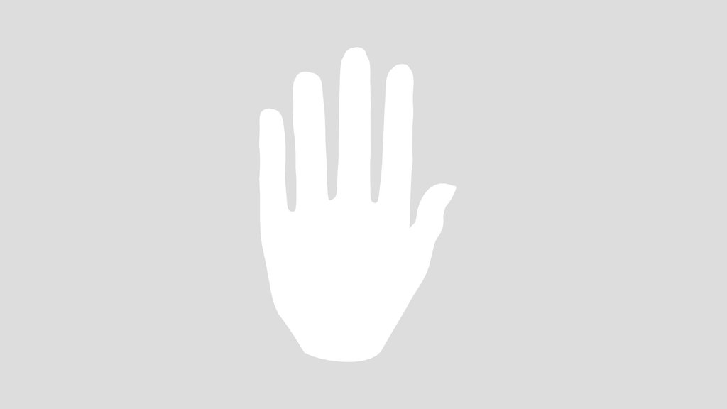 Female Hand Basemesh