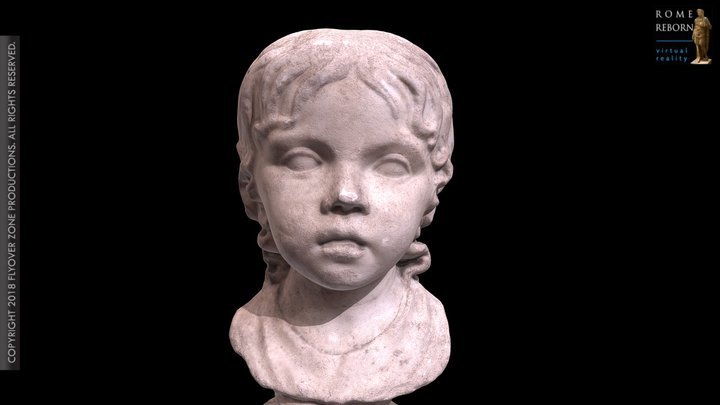 3D rendering of Child