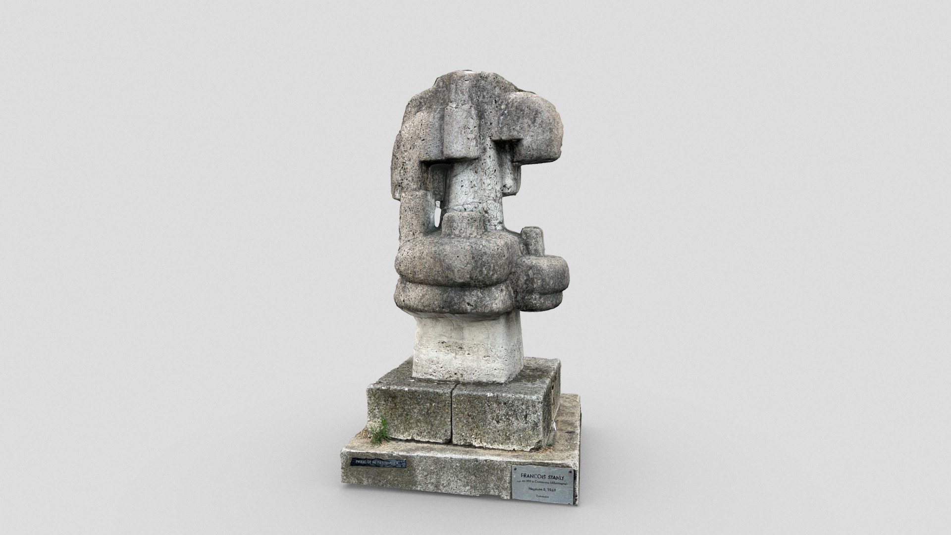 Stone sculpture, Paris Download Free 3D model by Emm (edemaistre