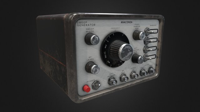 In Game Sweep Generator 3D Model