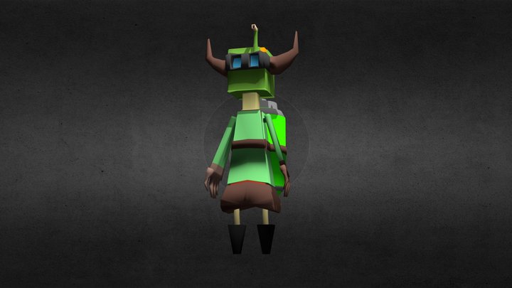 character low poly 3D Model