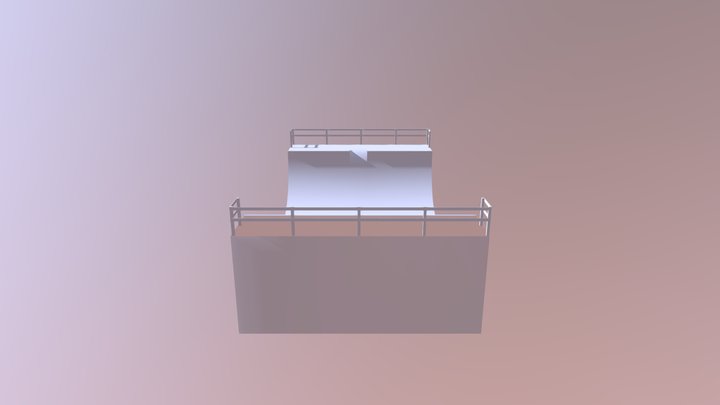 Kiara Ivey - Assignment 3 - TheHalfPipe 3D Model