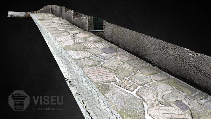 Calçada / Stone pavement 3D Model
