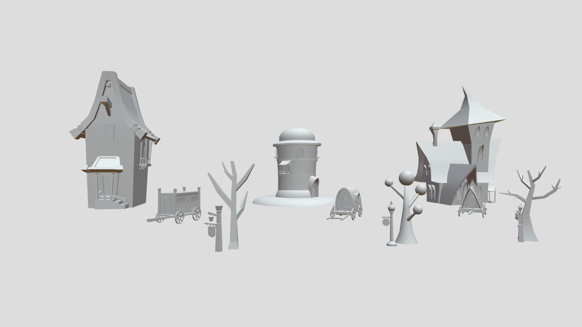 XYZ_ДЗ_силуэты - Download Free 3D model by Kseniia Dmitrienko (@Dksenia ...