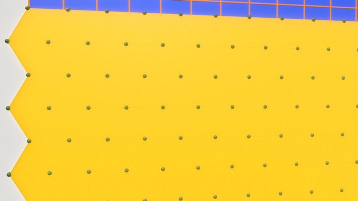 Parametric plane to Facade EO_2 - Animated 3D Model