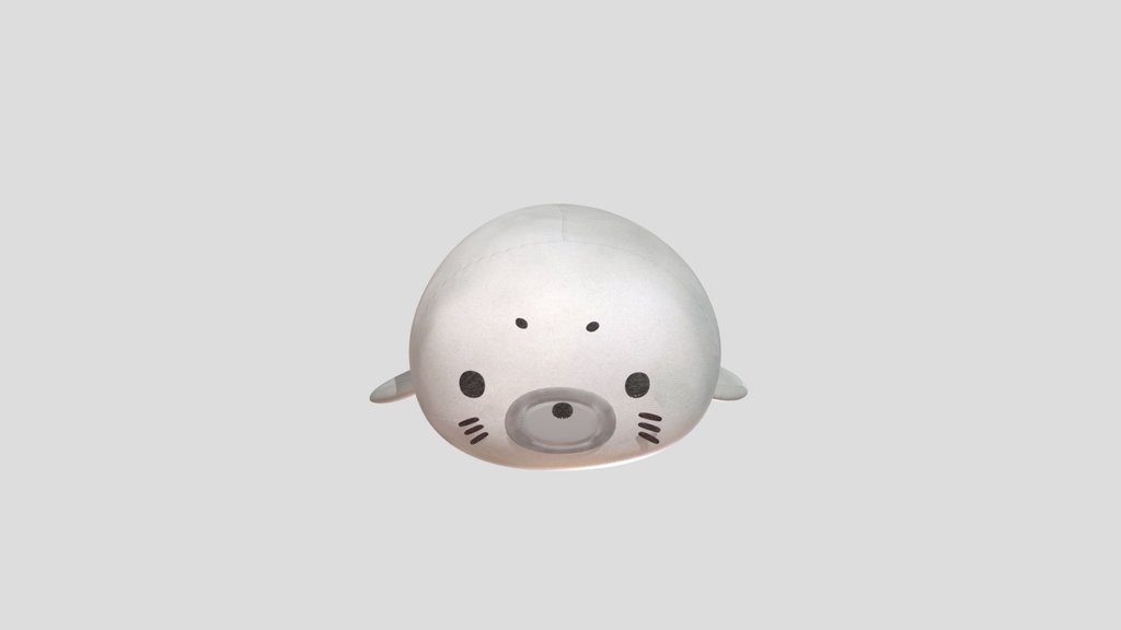 plush seal realistic texture
