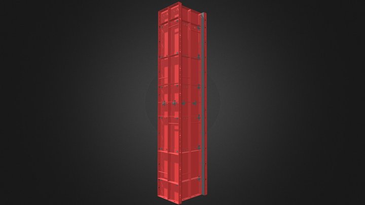 Formaleta-metálica-35x40 II 3D Model