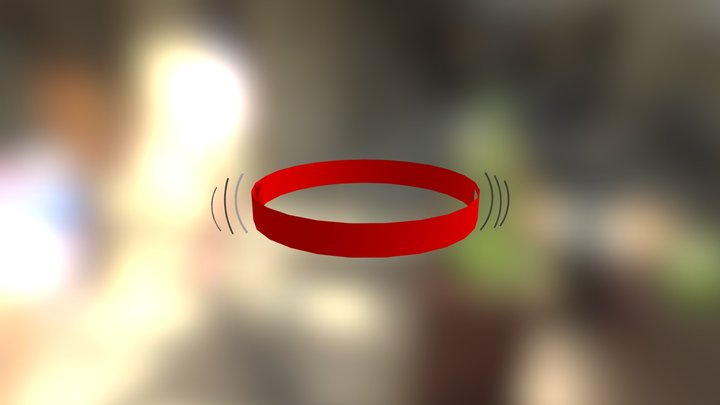 Wristband Speakers 3D Model