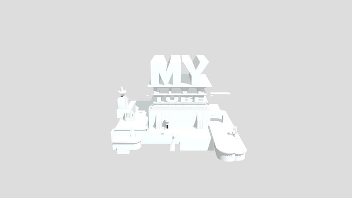 mylivetube sign | by kristoffe 3D Model