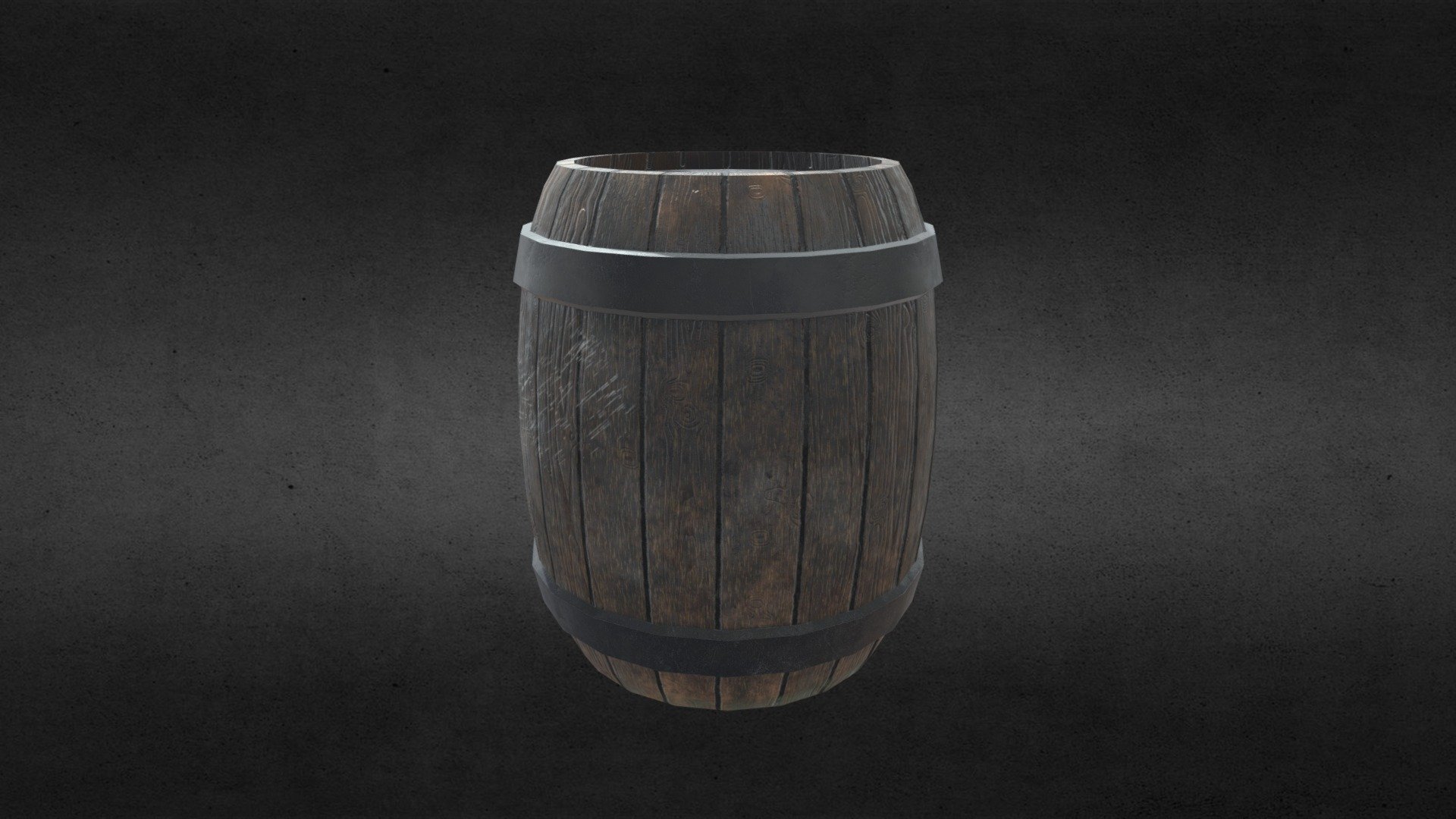 Wooden Barrel